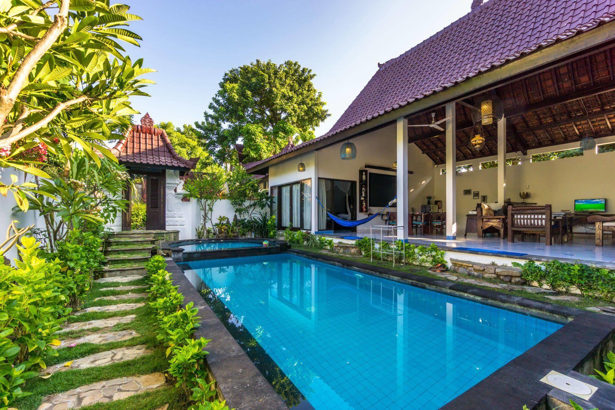 Ambary House Gili Trawangan- 2 Bedroom Private Villa, Pool Buitenkant foto